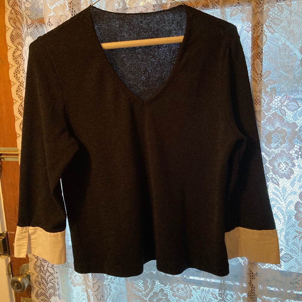 Black sports shirt